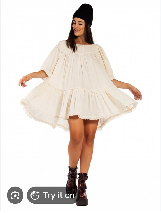 Dresses & Skirts - Free People Mystery Land Tunic Mini Dress Size S